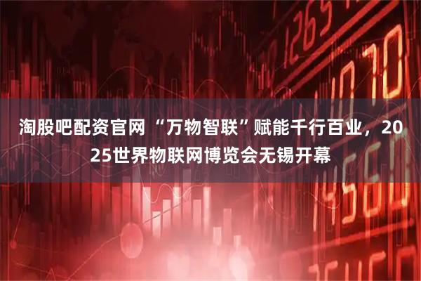 淘股吧配资官网 “万物智联”赋能千行百业，2025世界物联网博览会无锡开幕